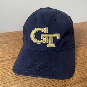 Georgia Tech Yellow Jackets Hat Cap Fitted Mens Large NCAA Football College